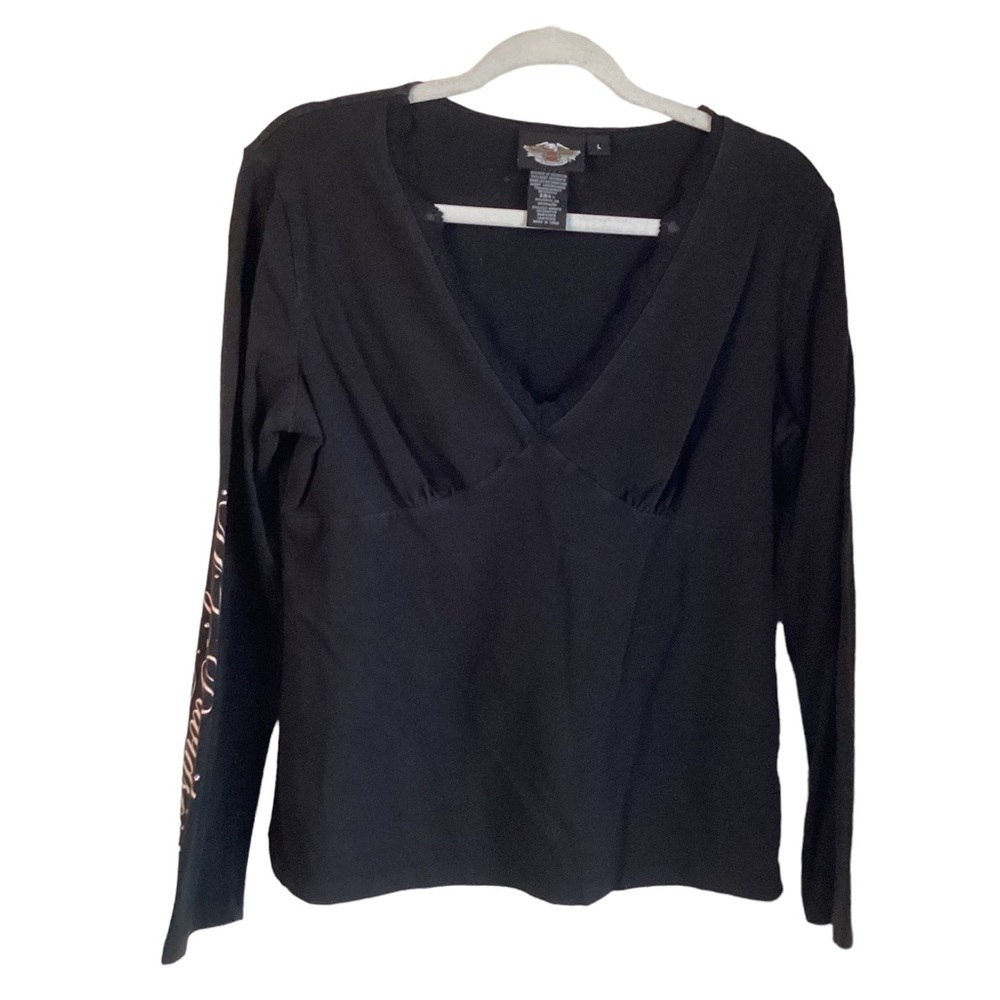 Harley-Davidson Black Long Sleeve Tee